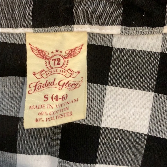 Faded Glory Checkered Shirt - Picture 2 of 3